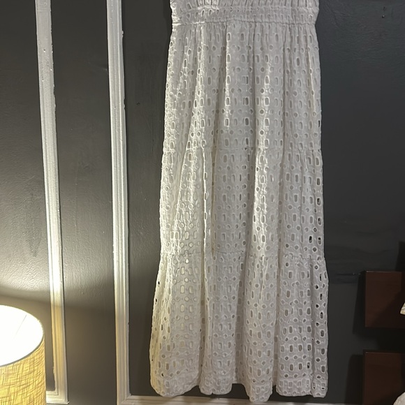 Anthropology white dress size medium nwt - Picture 4 of 5